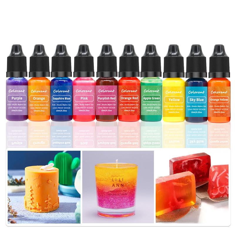 Soap Making Jelly - تلوين صبغة الشمع ، شمع الصويا
