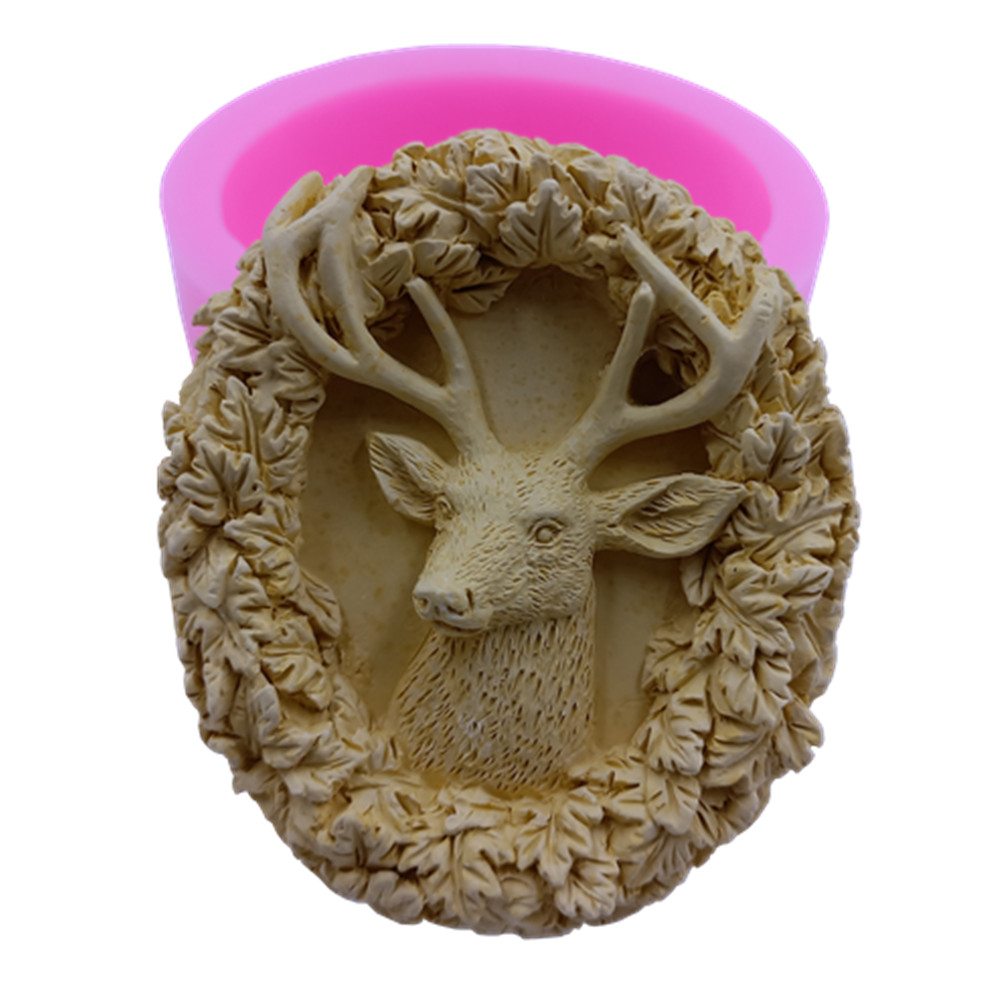 Soap Making Vendors - الغزلان تصميم الصابون قالب من السيليكون