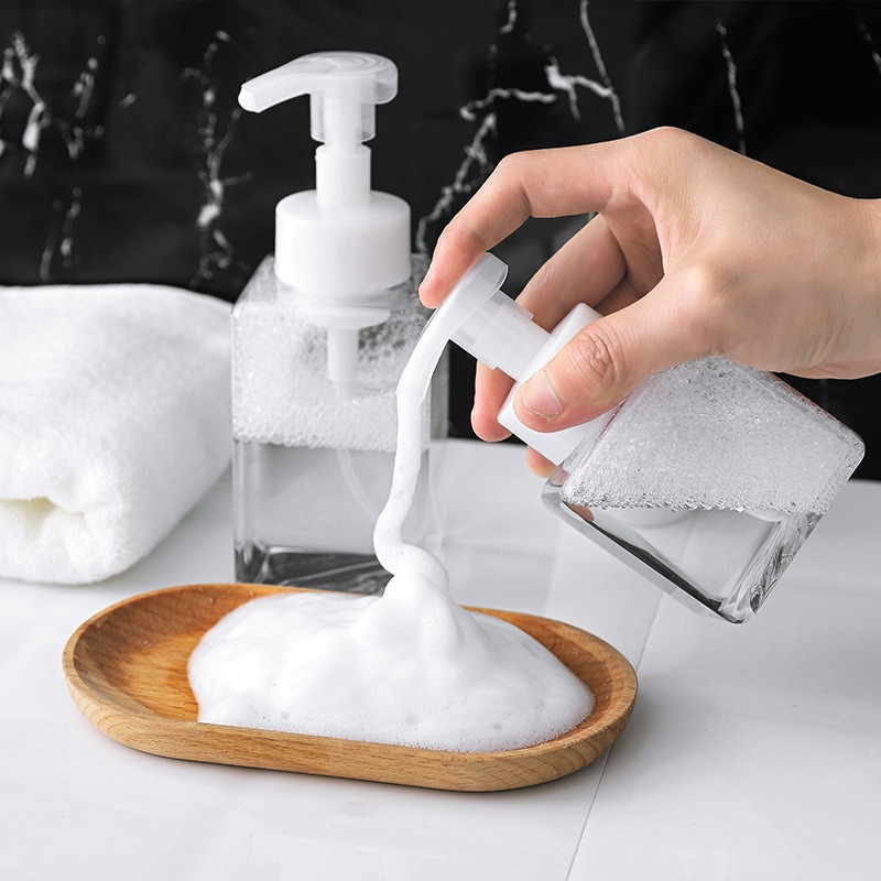 Soap Making Foam - قطعتان من موزع الصابون البلاستيكي الفارغ،