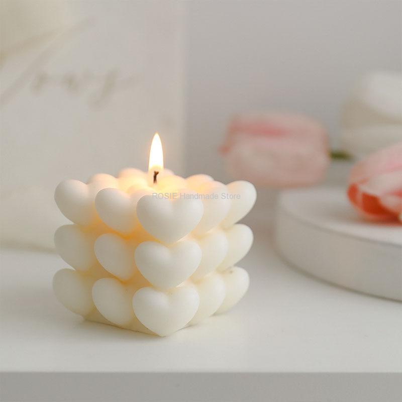قالب شمع سيليكون للحب مصنوع يد - مراجعة Soap Making Gifts وسعره