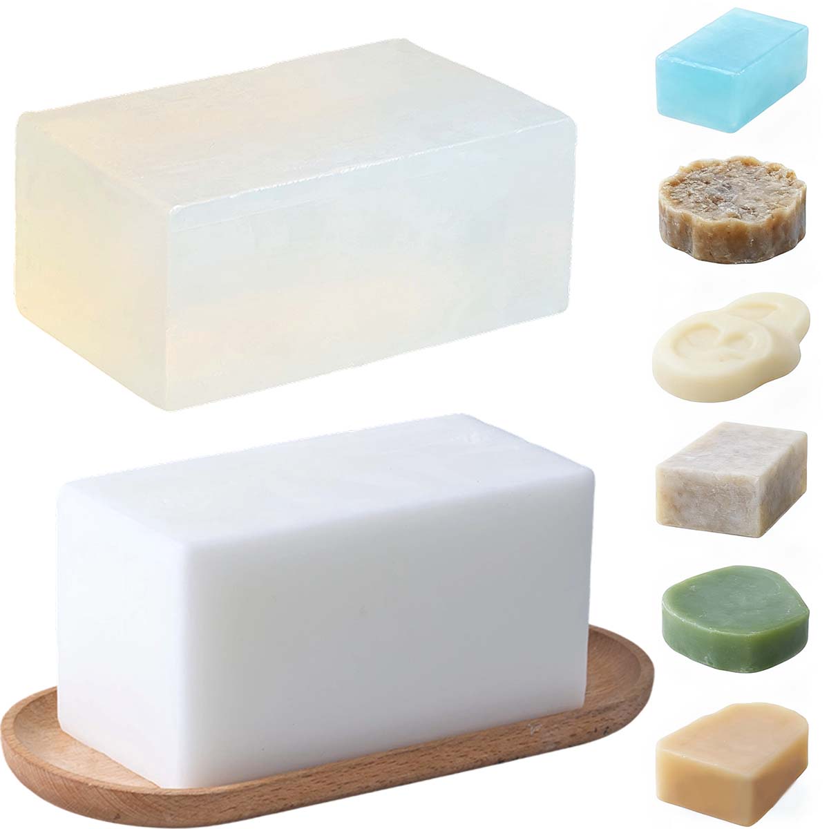 قاعدة صابون بيضاء شفافة 1000 ج - مراجعة Soap Making Foam وسعره