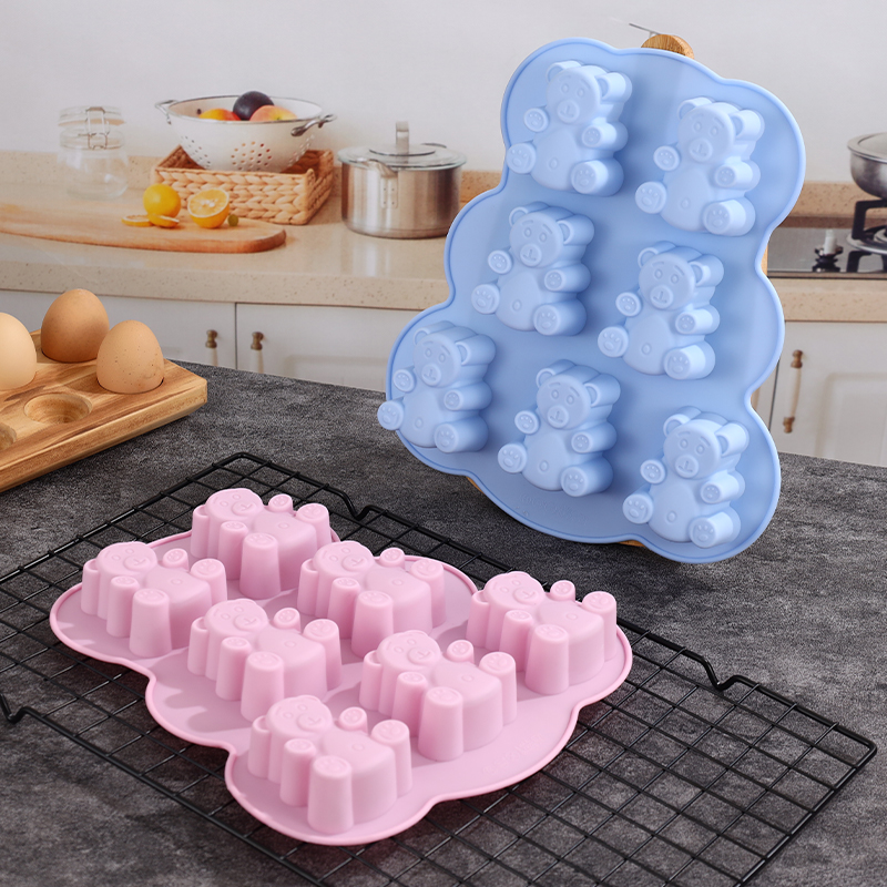 سيليكون قوالب الدب غائر ، قوال - مراجعة Soap Making Jelly وسعره