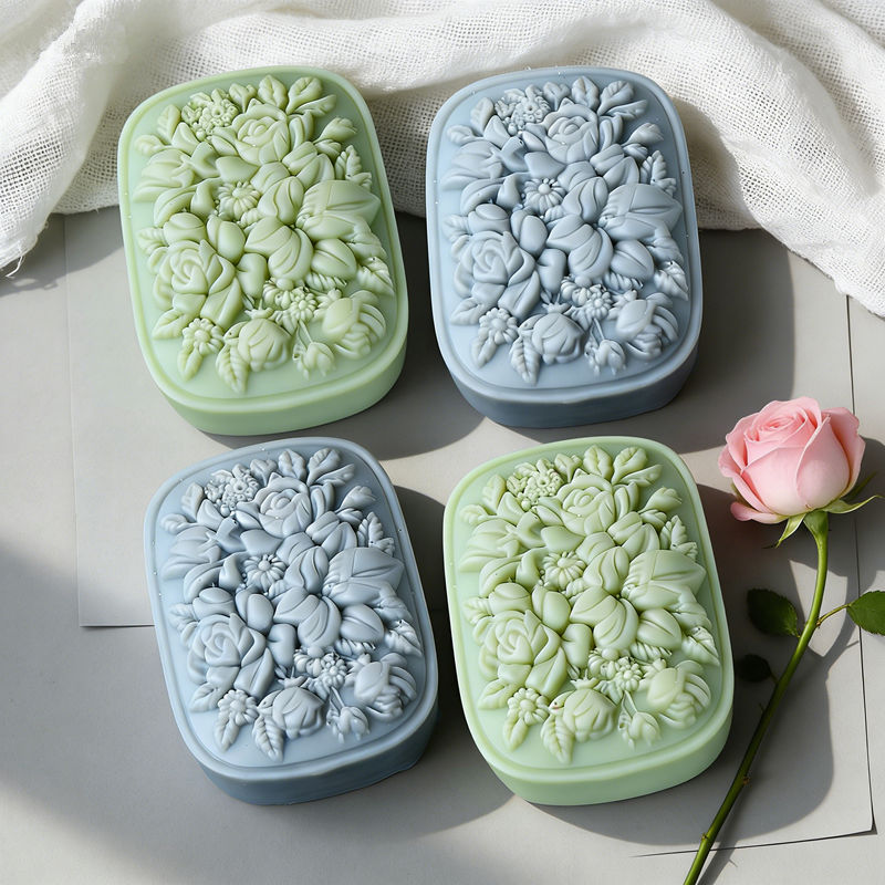 قالب صابون سيليكون مربع الشكل  - مراجعة Soap Making Gifts وسعره